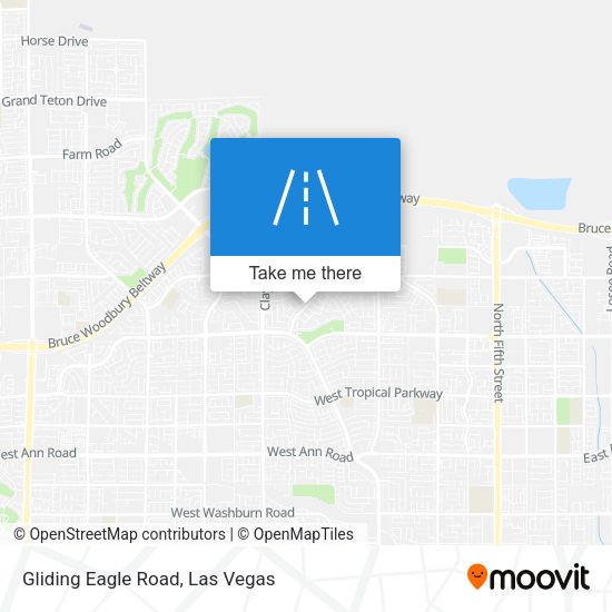 Gliding Eagle Road map