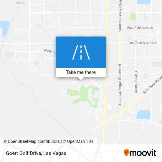 Mapa de Goett Golf Drive
