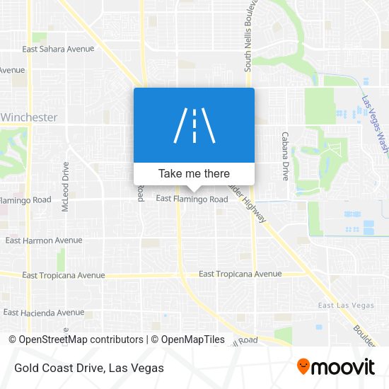 Gold Coast Drive map