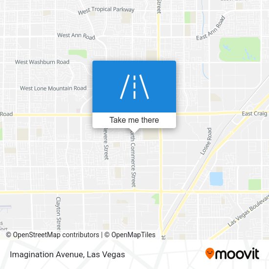 Imagination Avenue map