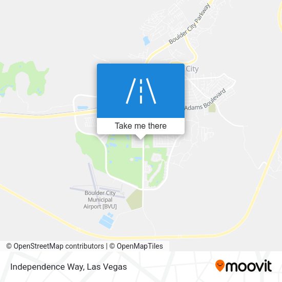 Independence Way map