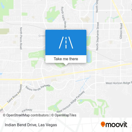 Indian Bend Drive map