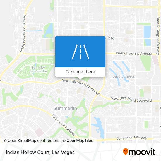 Indian Hollow Court map