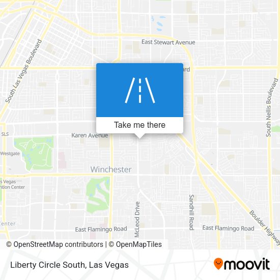 Liberty Circle South map