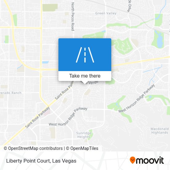 Liberty Point Court map