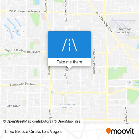 Lilac Breeze Circle map