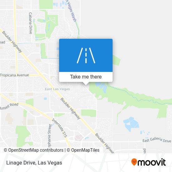 Linage Drive map