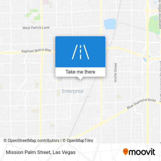 Mapa de Mission Palm Street
