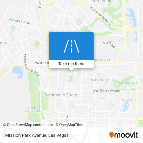Mapa de Mission Park Avenue