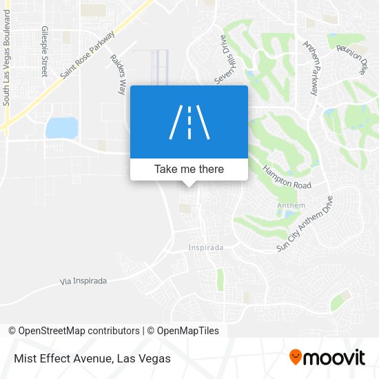 Mist Effect Avenue map