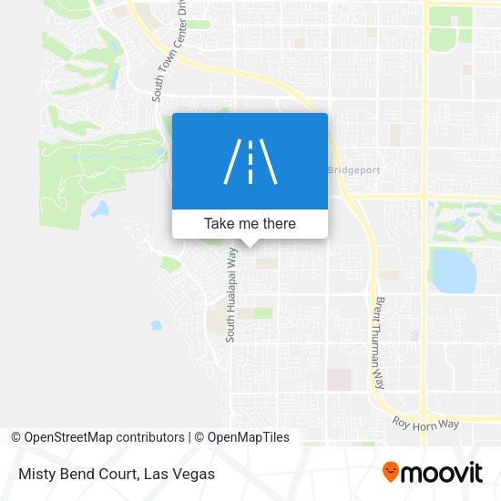 Misty Bend Court map