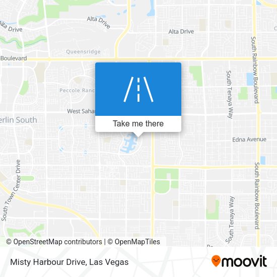 Misty Harbour Drive map