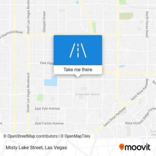 Mapa de Misty Lake Street