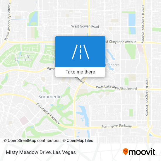 Mapa de Misty Meadow Drive