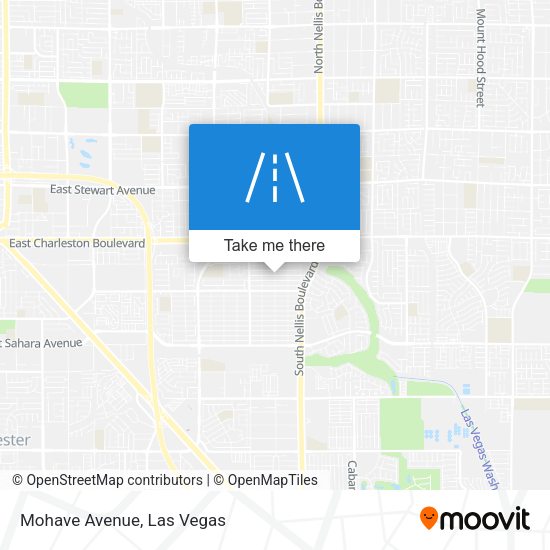 Mapa de Mohave Avenue