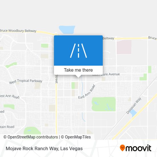 Mapa de Mojave Rock Ranch Way