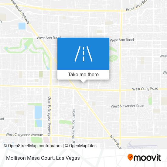 Mollison Mesa Court map