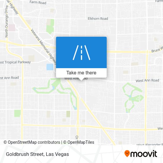 Goldbrush Street map