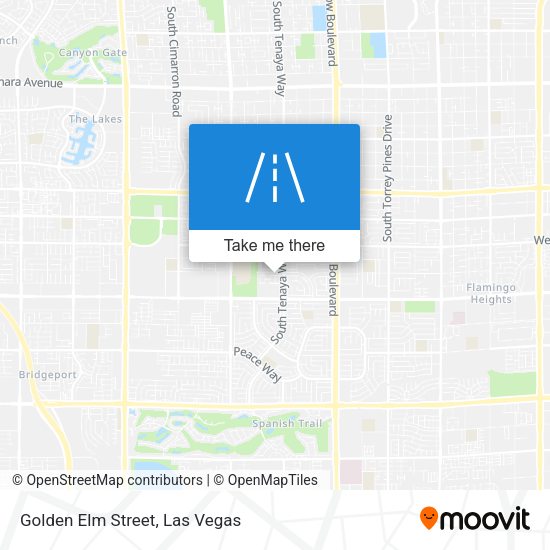 Mapa de Golden Elm Street