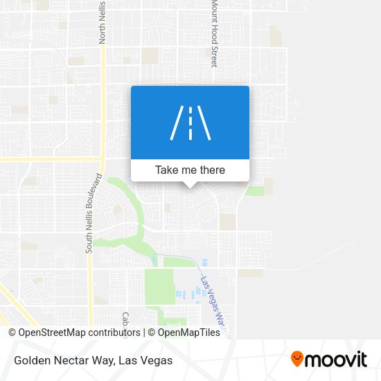 Golden Nectar Way map
