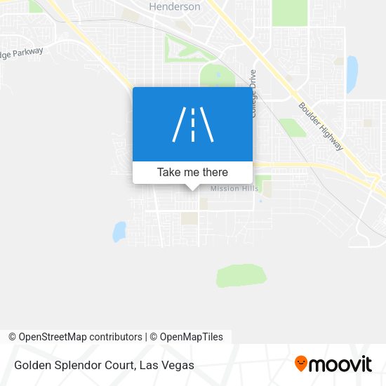 Golden Splendor Court map
