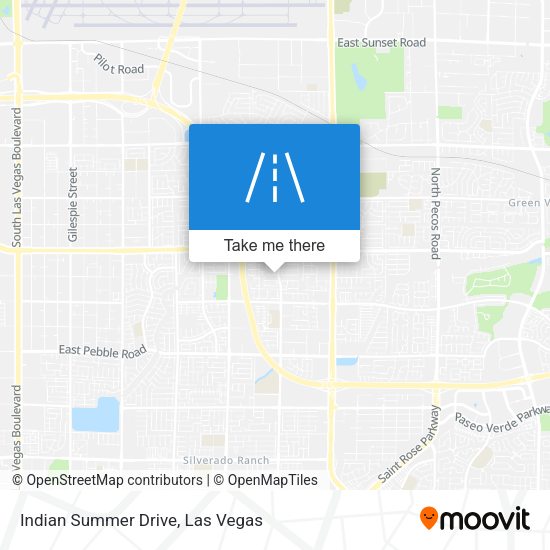 Indian Summer Drive map