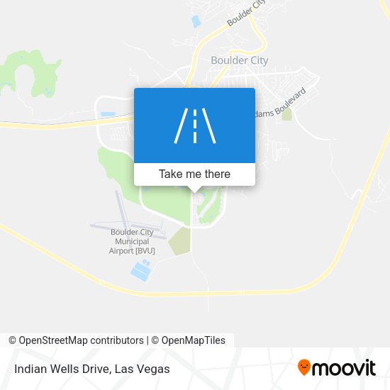 Mapa de Indian Wells Drive