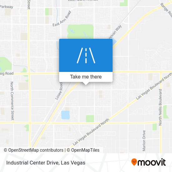 Industrial Center Drive map