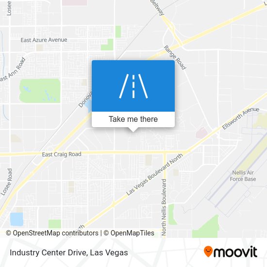 Industry Center Drive map