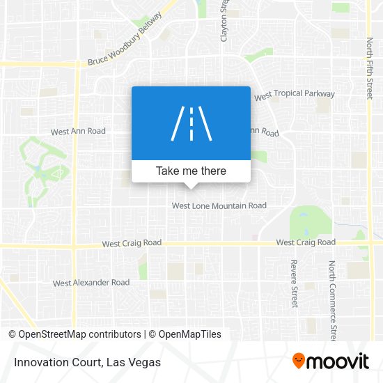 Mapa de Innovation Court