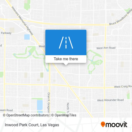 Inwood Park Court map