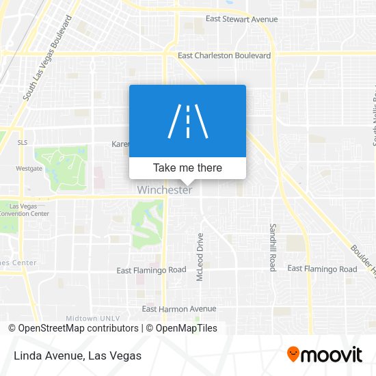 Mapa de Linda Avenue