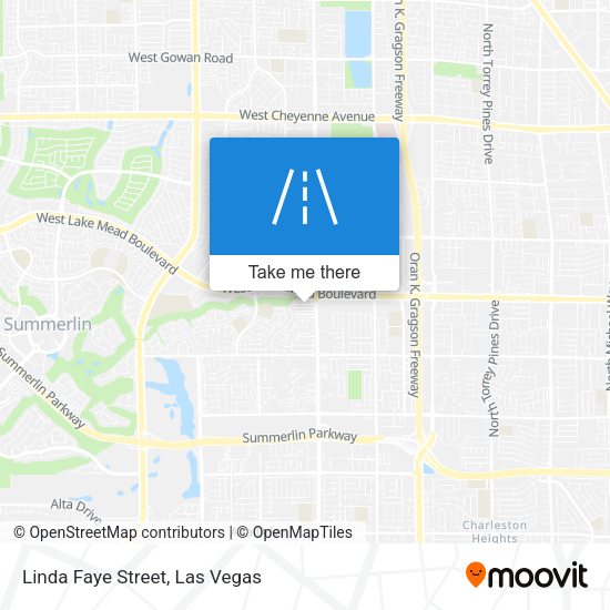 Linda Faye Street map