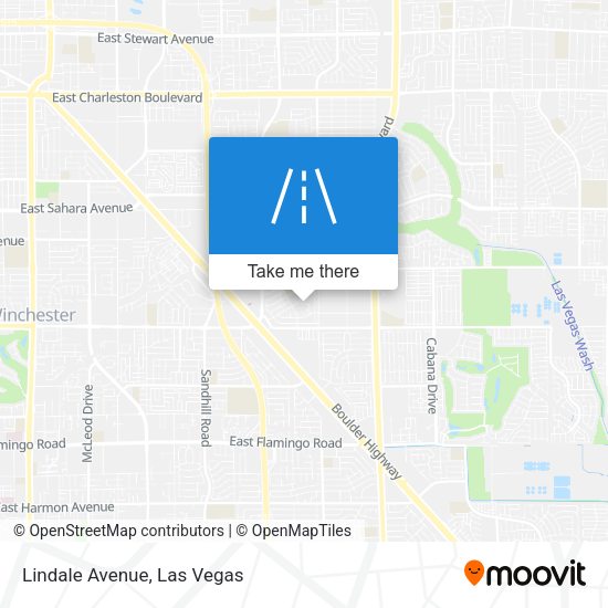 Mapa de Lindale Avenue