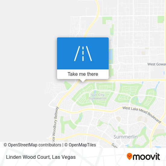Linden Wood Court map