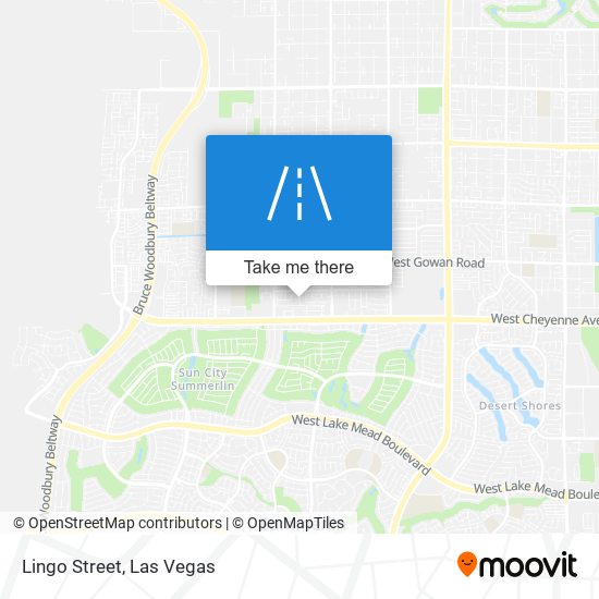 Lingo Street map