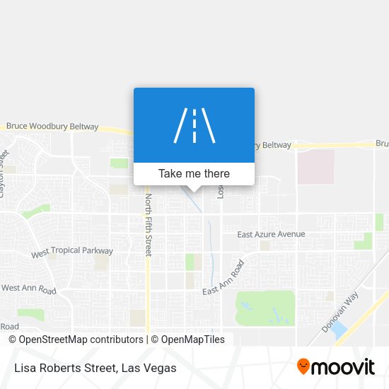Mapa de Lisa Roberts Street