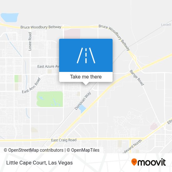 Mapa de Little Cape Court