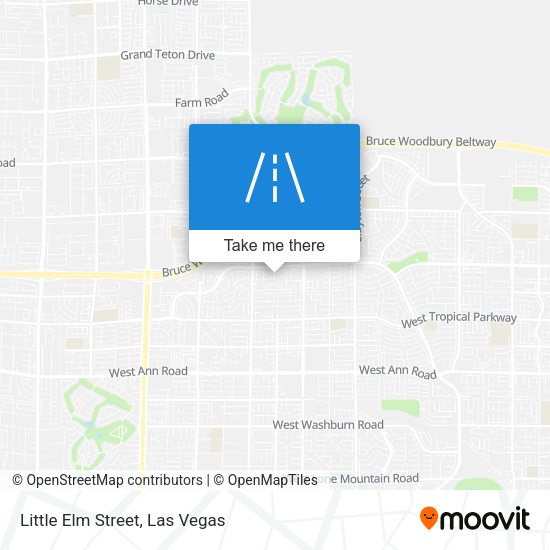 Mapa de Little Elm Street