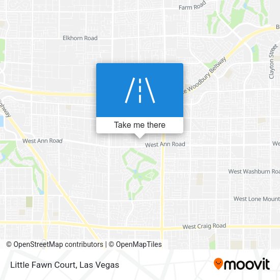 Mapa de Little Fawn Court