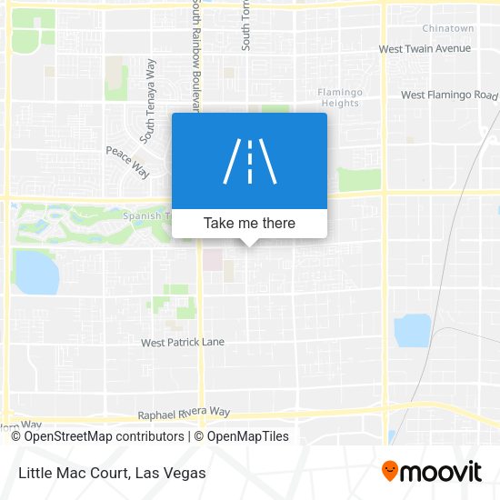 Little Mac Court map