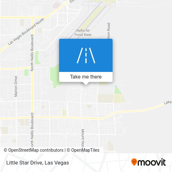 Little Star Drive map
