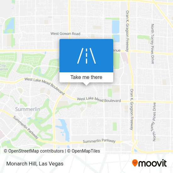 Mapa de Monarch Hill
