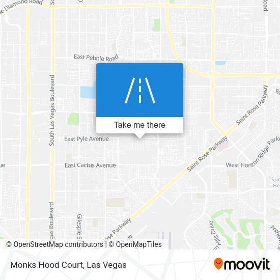 Mapa de Monks Hood Court