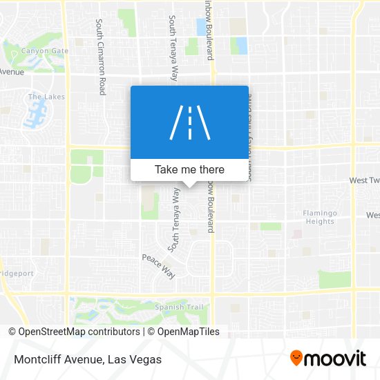 Montcliff Avenue map