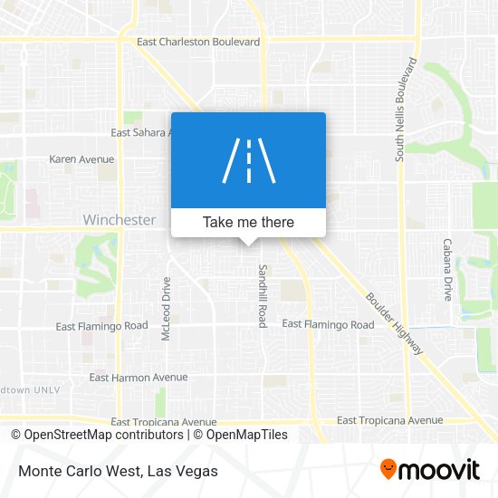 Monte Carlo West map