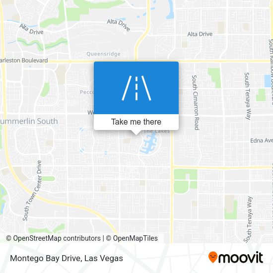 Montego Bay Drive map