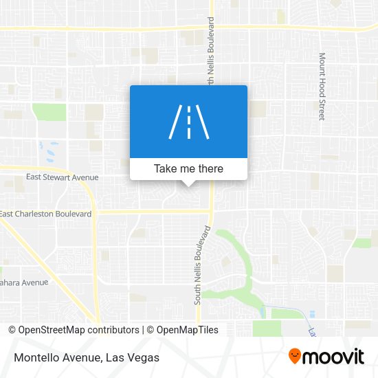 Montello Avenue map