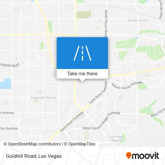 Mapa de Goldhill Road