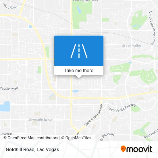 Mapa de Goldhill Road